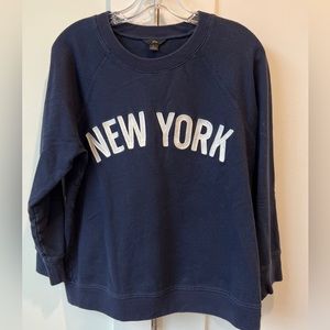 J Crew Sweatshirt, Size Woman Large